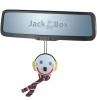 (2009) Jack in the Box WINTER EAR MUFFS & SCARF Car Antenna Ball / Auto Dashboard Accessory
